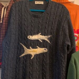 Shetland wool sweater